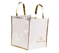 BUGUUYO Insulated Food Bag Thermal Bag for Cold Food Insulated Lunch for Meal Prep Cool for Cake Pizza Packaging