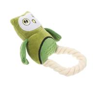 BUGUUYO Interactive Dog Toy Big Owl Plush Rope for Stuffed Animal for Puppies Large Dogs Pet Toy for Play Health