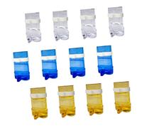 BUGUUYO Large Automatic Parrot Feeder and Water Dispenser Set 12-Piece Hanging Dispenser for Birds and Easy to Clean for Cockatiels and Budgerigars