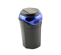 BUGUUYO Led Lighted Car Ashtray Detachable Lighter Portable Ashtray for Cupholder Ash Bucket Lid for Outdoor Car Cigarette