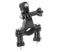 BUGUUYO Lightweight Motorcycle Action Camera Mount Bracket Reliable Handlebar Clamp for Cycling Compatible with Gopro Utv and Mountain Bicycles Easy Installation Stable Grip for Rough