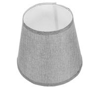 BUGUUYO Linen Drum Lampshade Replacement Cover for Table and Bedside Lamps Handmade Natural Fabric with Soft Light Diffusion Easy Installation for Bedroom and Living Decor
