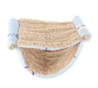 BUGUUYO Lovely Hamster Hammock Comfortable Double Bed for Pets Breathable and Warm Chinchilla Hammock Decorative Guinea Pig Hideout for Hamsters Rats and Ferrets