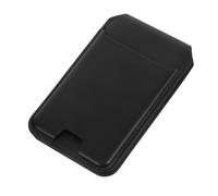 BUGUUYO Magnetic Phone Wallet Card Holder Foldable Stand Id Badge Sleeve for Credit Access Cards Closure for Video Calls and Desktop Use