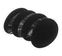 BUGUUYO Men’S Adhesive Silicone Muscle Chest Pads, Black Self-Adhesive Invisible Fake Muscle Inserts, Reusable Push-Up Chest Enhancers for Sports and Daily Wear, 2 Pairs