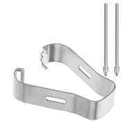 BUGUUYO Metal Stylus Pen Tips Replacement with Clip for Touchscreen Stylus Stainless Steel Conductive Capacitive Touch Pen Nibs for Precise Writing Experience