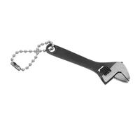 BUGUUYO Mini Adjustable Wrench Compact Ratcheting Spanner for Keychain Carry Ergonomic Steel Micro Tool for Mechanics Electronics Household Repairs