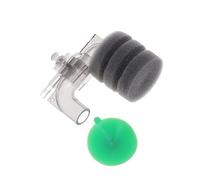 BUGUUYO Mini Air Driven Biochemical Filter for Aquarium Efficient Fish Tank Filter Sponge for Mechanical Water Cleaning for Breeding and Secondary Filtration