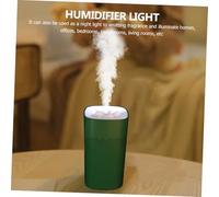 BUGUUYO Mini Car Air Humidifier Aroma Diffuser with USB Power Portable Green Air Dampener for Home and Vehicle Use Compact Ultrasonic Scent Diffuser
