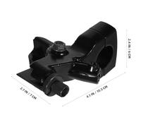 BUGUUYO Mirror Mount Unique Appearance Style and Sophistication Clutch Lever Motorcycle Aluminum Alloy Perch Bracket with M10 Screw Hole Built to Last Easy Installation for Motorcycles