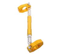 BUGUUYO Motorcycle Handlebar CrossBar, Length Adjustable Handle Bar Extender Extension, Aluminum Alloy Balance Bar Reinforce Lever for Handlebars 22mm in Diameter