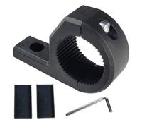 BUGUUYO Motorcycle Light Bar Mounting Bracket Plastic Clamp Handlebar Spotlight Support Bracket for Motorbike Led Light Bar Extension Suitable for Electric and Petrol Bikes