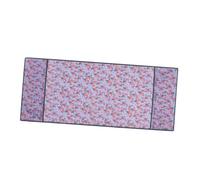 BUGUUYO Multi-use Dust Cover for Refrigerator Washing Machine Fridge Wraps Oxford Fabric Kitchen Cover Flower Design Space Saving