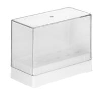 BUGUUYO Nail Drill Bits Case 10-hole Plastic Storage Container for Home Use and Manicure Organization