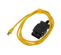 BUGUUYO Obdii Adapter Cable for Auto and Truck Inspection Ethernet Connector Tool for Chassis Programming and Diagnostic High Compatibility Vehicle Diagnostic Test Line