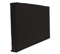 BUGUUYO Outdoor Tv Cover Transparent PVC Film Screen Protector with Bottom Enclosure Compatible with Wall Mounts for LED LCD Plasma Televisions