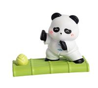 BUGUUYO Panda Cellphone Holder Resin Desk Phone Stand Cute Decorative Mobile Phone Stand for Office and Home Compact Lightweight Portable Small Unique Charming Loved Ones