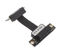 BUGUUYO Pcie to Riser Adapter Cable Vertical GPU Mount Flexible Extension for Mining Graphics Sound Network Cards with Stable Data Transfer and Space-saving Design