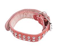 BUGUUYO Pet Collar Dog Collar Chic Retro Style Anti-wear Dog Collar for Cats and Puppies Comfortable and Skin-friendly for Daily Wear and Special Occasions