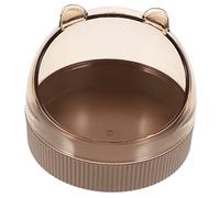 BUGUUYO Pet Feeding Bowl Set Acrylic Hamster Bowl Rat Food Dish Chinchilla Bowl Easy to Lasting
