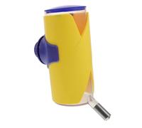BUGUUYO Pet Hanging Water Dispenser for Animals Easy to Clean Water for Cats and Dogs for Cages Yellow