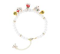 BUGUUYO Pet Necklace Dog Collar Christmas and Diamond Collar Elegant Accessory for Weekend and Photo Sessions