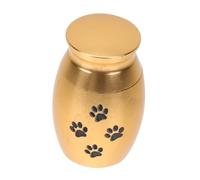 BUGUUYO Pet Urn Box Cinerary Jar Cinerary Casket Pet Ash Can Dog Cat Memorial Ashes Holder