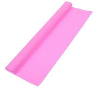 BUGUUYO Pink Colored Crepe Paper Roll for Making Flowers and Decorative Crafts, 1 Roll Paper Material for Wedding Creations, Party Decorations, and Hanging Decor Projects