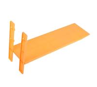 BUGUUYO Plastic Inclined Plane Model with Scale and Dual Supports for Elementary School Physics Experiments Easy Setup Physics Teaching Equipment for Math and Science Classroom Use