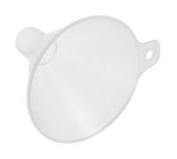 BUGUUYO Plastic PP Lab Funnel Flat Bottom Design for Powder Reagents Clear Scientific Filling Funnel for Efficient Laboratory Use and Easy Pouring