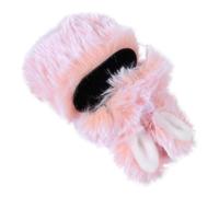 BUGUUYO Plush Rabbit Ear Earphone Case Lightweight Soft Protective Cover Compatible with Airpods Pro Fluffy Cute Wireless Earbuds Carrier for Stylish Portable Use