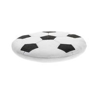 BUGUUYO Plush Soccer Pattern Flying Disc Toy for Pets and Boy Girl Interactive Fetch Toy for Fun Playtime Safe and Durable Design to Prevent Boredom and Destructive Behavior