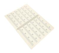 BUGUUYO Portable A4 Guitar Chord Book with Six-line Staff Paper, Music Score Notebook for Beginner Guitarists, Portable Guitar Score Book for Practice and Teaching