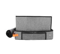 BUGUUYO Portable Foldable Cat Litter Box with Insulated Splash Guard Lightweight Travel Toilet for Senior Cats and Kittens for Car Airplane and Outdoor Use