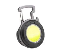 BUGUUYO Portable Mini Keychain Flashlight USB Rechargeable Small High Lumen Pocket Light for Camping Hiking Home Use with Hat Clip