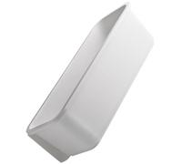 BUGUUYO Pull out Storage Box Wall Mount PP Cabinet Organizer for Home | No Drill Installation, Removable Repositioning, for Facial Tissues and Plastic Wrap Rolls inside Cabinets