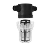 BUGUUYO Quick Connect Inline Water Filter with Mesh Screen for Garden Hose and Pressure Washer Plastic Inlet Strainer for Pipeline Sediment Removal High Efficiency Filtration System for