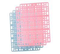 BUGUUYO Rabbit Floor Mat Plastic Bunny Cage Pad Foot Resting Mats for Rabbits Guinea Pigs Cats Puppies