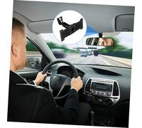 BUGUUYO Rearview Mirror Back Plate Metal Bracket for Dash Cam Mounting Stable Replacement Holder Compatible with Car Models Easy Installation Rear View Mirror Dash Cam Mounting Bracket