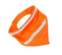 BUGUUYO Reflective Pet Bandana for Dogs High Visibility Scarf Fluorescent Color Polyester Night Walking Accessory for Safety Easy to Clean Dog Bibs for Outdoor Adventures