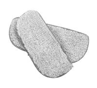 BUGUUYO Refrigerator Drip Catcher Water Dispenser Tray Mat, 2pcs Set Grey White Rectangular with Large and Small Sizes, Water Absorbent Drip Pan Protector for Fridge Accessories