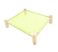 BUGUUYO Reptile Hammock Lizard Bed Wooden Rack Reptile Hammock Snake Hammock Lizard Sleeping Bed Comfortable Resting