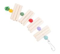 BUGUUYO Root Chewing Toy for Parrots Hanging Birdcage Decoration Safe and Chewing Toy for Physical Activity and Emotional Engagement Bright Colors for Foraging Fun