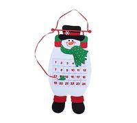 BUGUUYO Santa Advent Calendar Christmas Tree Decor Snowman Decor Holiday Countdown Advent Countdown
