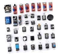 BUGUUYO Sensor Module Kit Compatible with Arduino and Learning Module Starter with Standard Interfaces for Microcontrollers Relay and Electronic Components