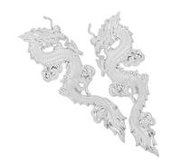 BUGUUYO Set of 2 Dragon Car Badges Stylish Car Stickers and Emblems for Vehicle Customizati