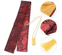 BUGUUYO Silk Taichi Sword Bag with Floral Pattern Japanese Sword Storage Pouch Portable Lightweight for Outdoor Use