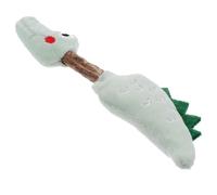 BUGUUYO Silvervine Cat Chew Stick Plush Toy Catnip Interactive Indoor Teething Stick for Kitten Dental Care and Play