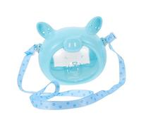 BUGUUYO Small Animal Carrier Portable Hamster Cage Tubes Super Mini Travel Box for Hamsters Rats Pet Supply