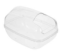 BUGUUYO Splash Bathtub Sand Bath Hamster Shower Basin Small Pet Bath Sturdy Plastic